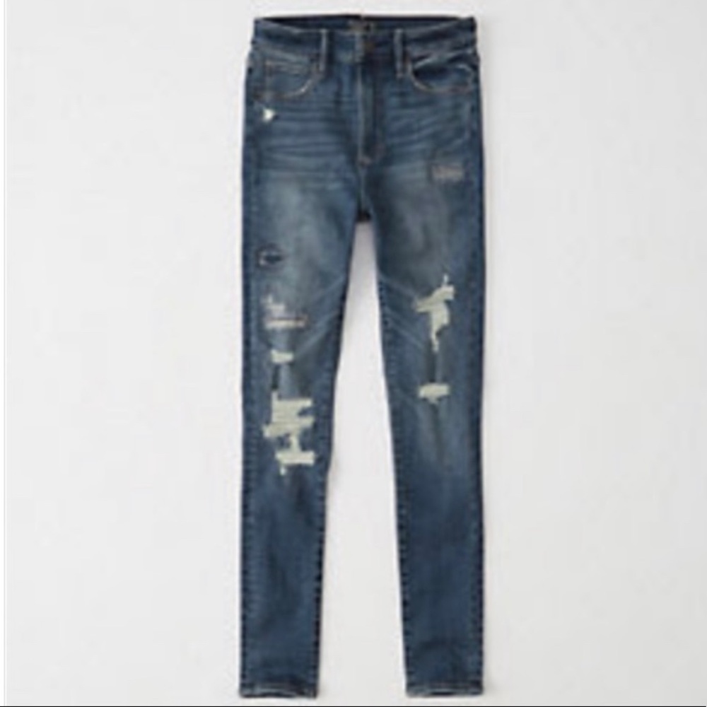 Abercrombie High-Rise Super Skinny Jeans - 6R NWT